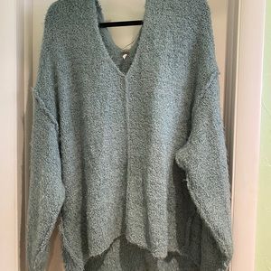 fuzzy free people sweater